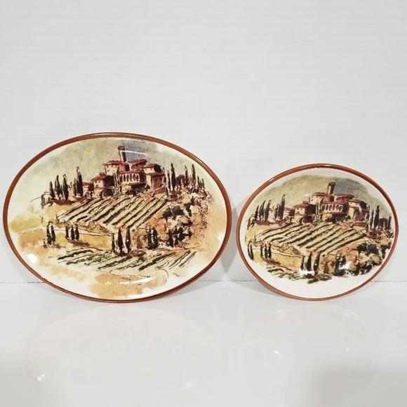 Williams Sonoma Set of 2  Appetizer Dishes Made In Portugal. - Picture 1 of 7
